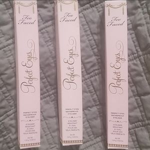NIB Too Faced Perfect Eyes Eyeliner in Black